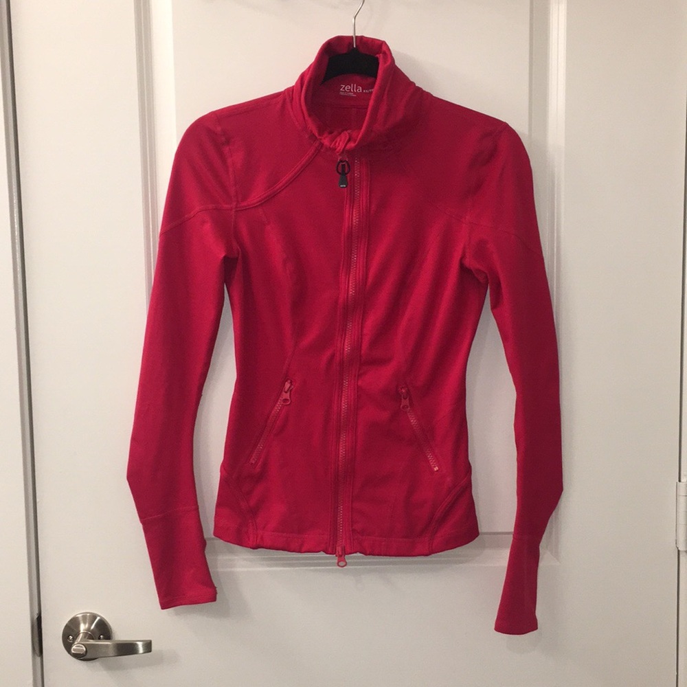 Turtleneck Zella Zip Up Activewear Jacket Running